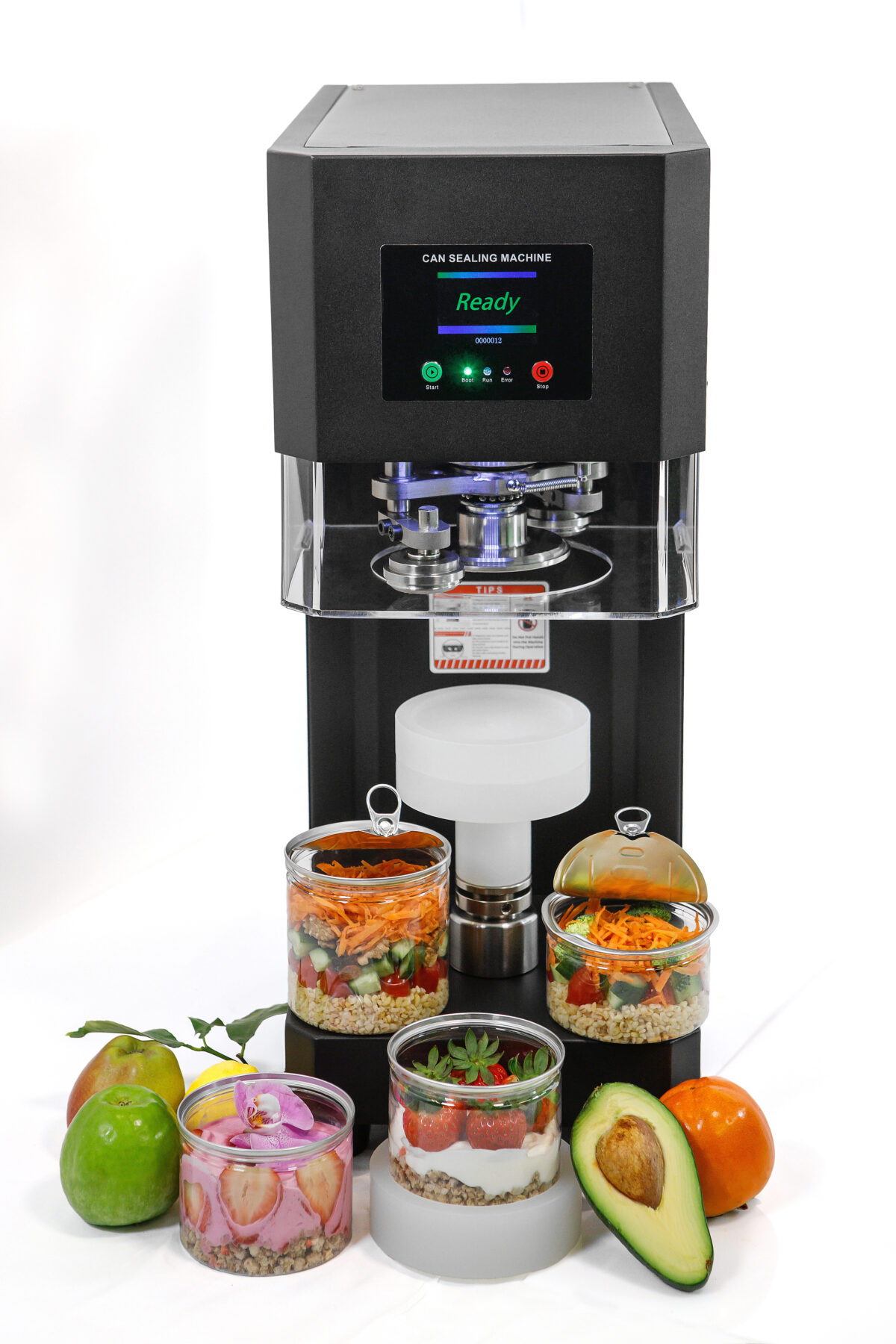 AUTOMATICPET CAN SEALING MACHINE 100mm YDRPS100